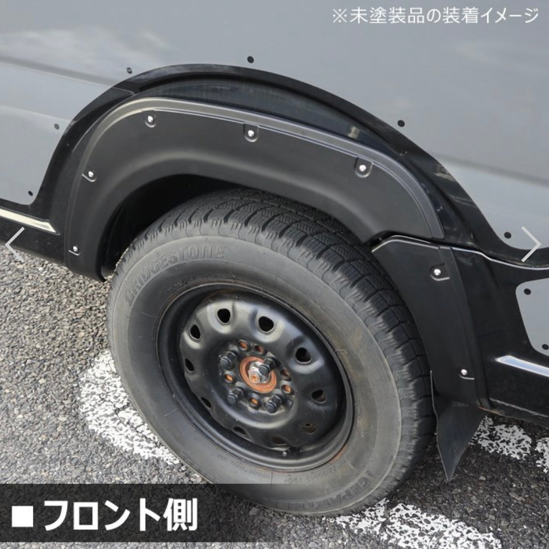 DA16T 6ps Suzuki Carry / Super Carry Over Fender Kit – ABS, Raptor Coated, Chip Finish, With Dummy Bolts (Full Set)