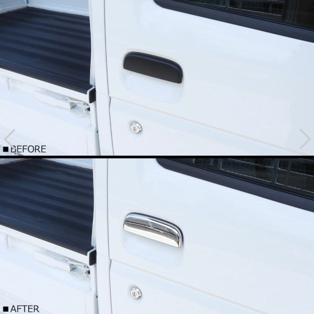 DA16T Suzuki Carry / Super Carry Chrome Door Handle Cover Set (Left & Right) – Exterior Custom Parts