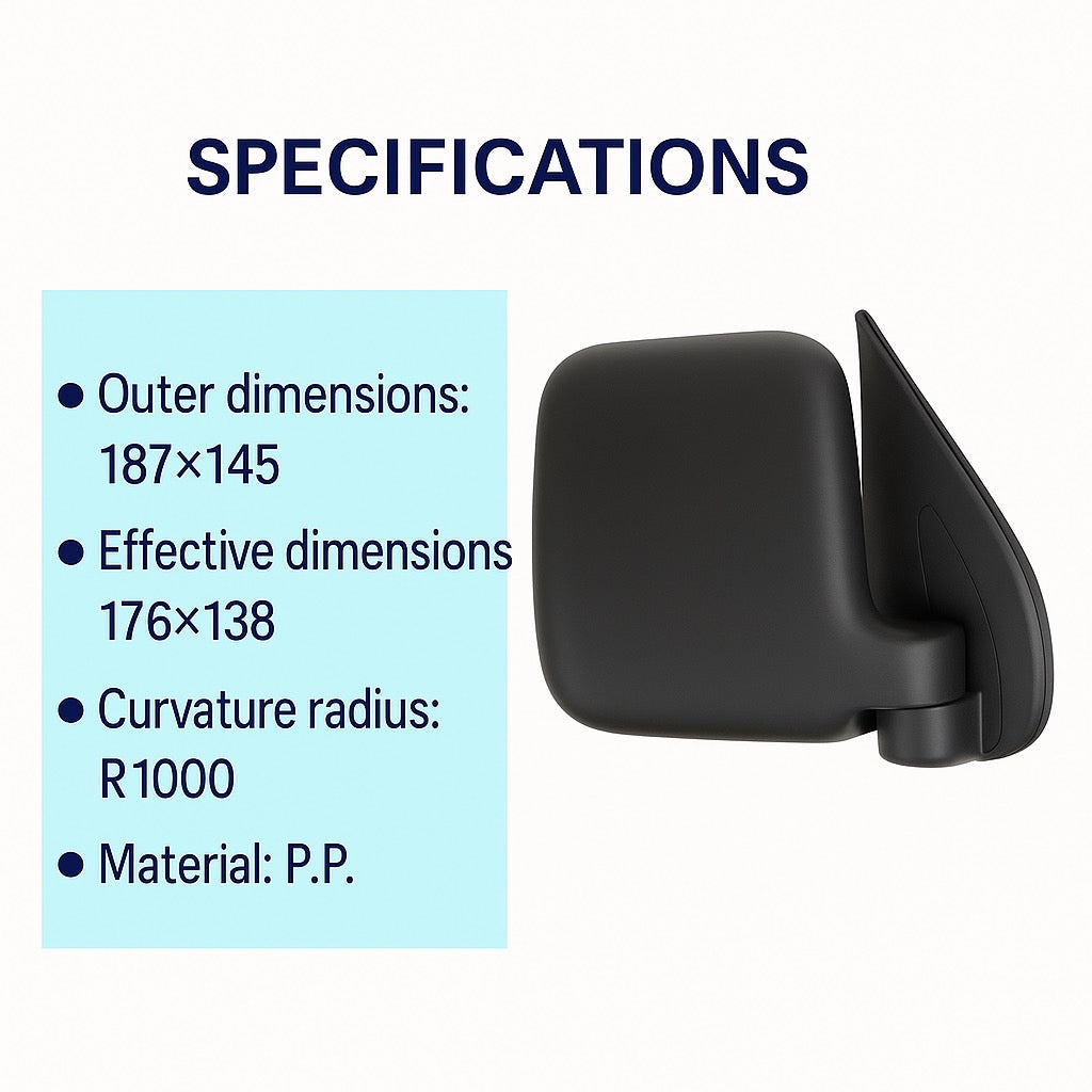 HA5/HA6/HA7/HH5/HH6/HH7 (Engine:E07A/E07Z) Right Side Outside Mirror (RH) for Acty (from 1999~)