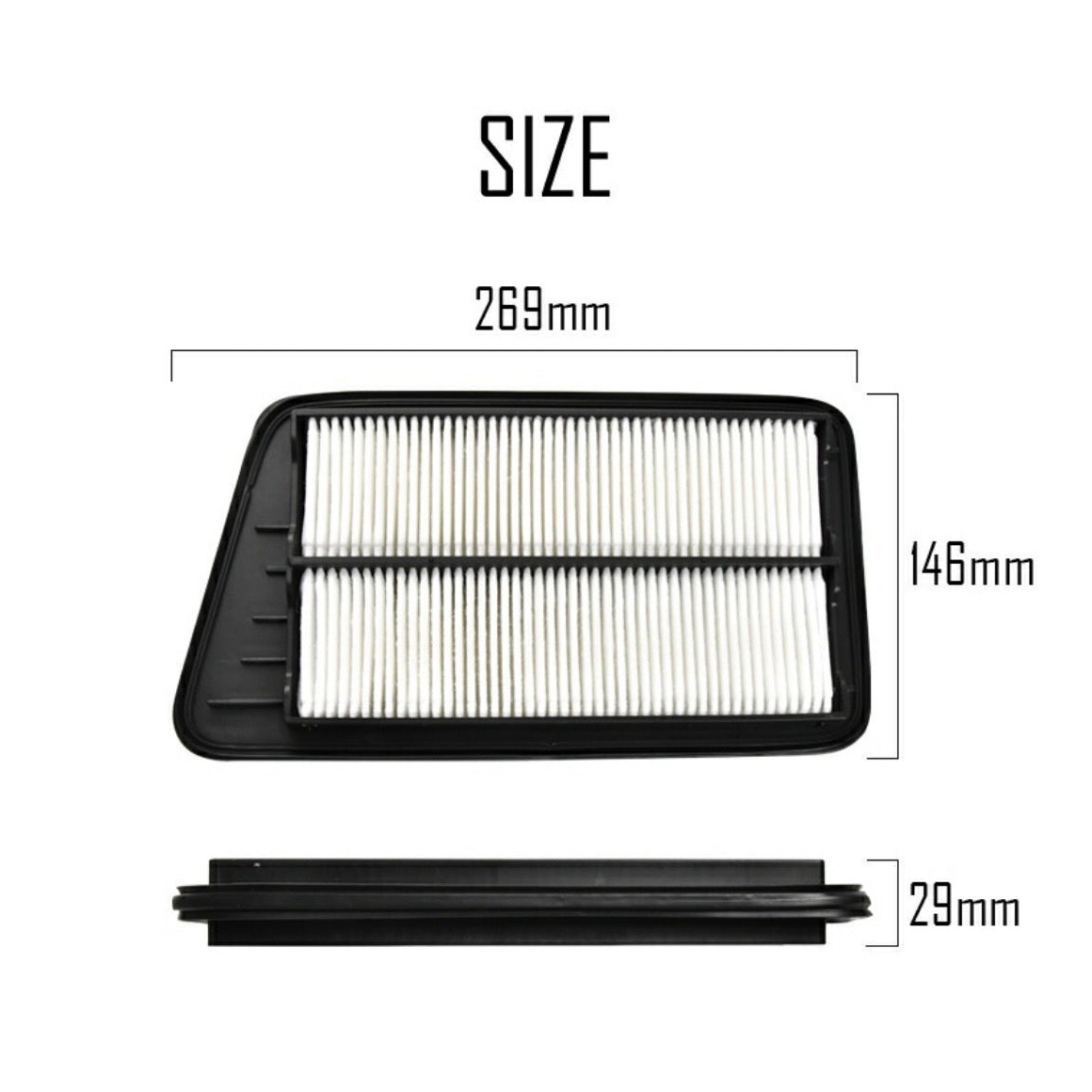 HH5/HH6/HA6/HA7 (Engine:E07Z) Air Filter for Honda Acty (OEM:17220-PFE-010/17220-PFE-000)