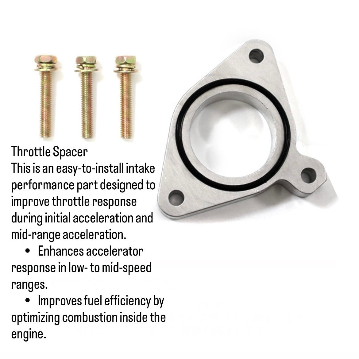 S500P/S510P Hijet Truck Throttle Spacer Kit / Throttle Body Spacer for DAIHATSU (Electronic Throttle Type)