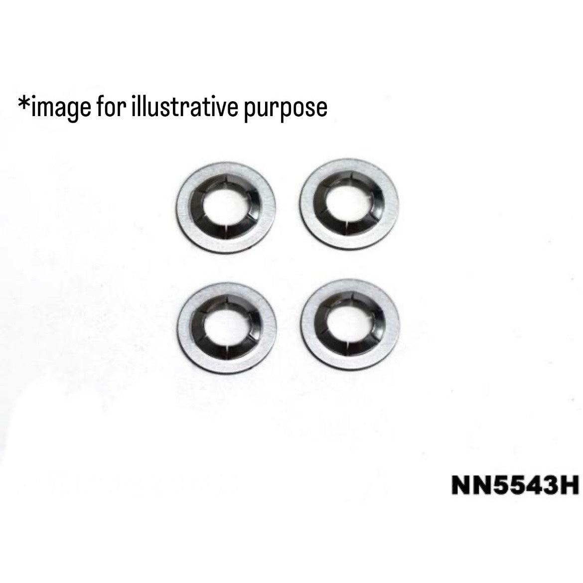 DA16T Rear Brake Shoes 4pc Set (AKEBONO) for Suzuki Carry (OEM:53200-67H00)