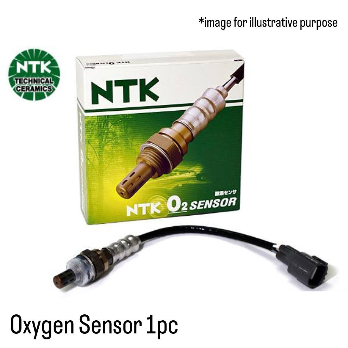HA23V (Engine:K6A/DOHC) Oxygen Sensor (NTK) for Suzuki Alto (OEM:18213-84G00)