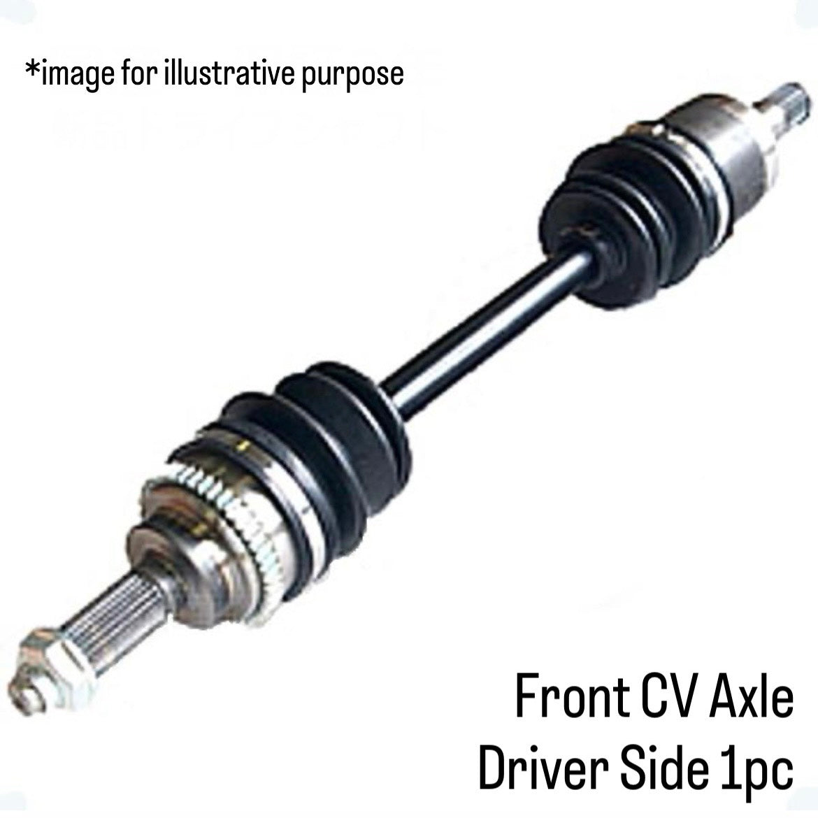 HA23S/HA23V Front Right CV Axle (Driver Side) with Lock Nut for Suzuki Alto (OEM:44101-84G00)