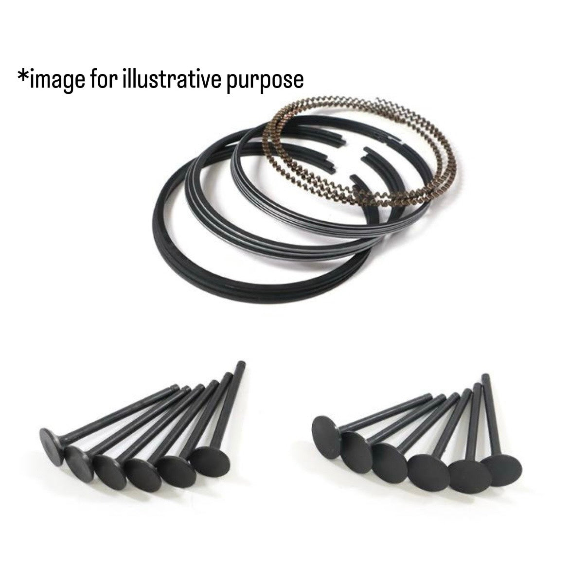 HA22/HA23/HA24/HA25/JB23W/DA63T/DA65T/DA64V/DA64W/MH21S (Engine:K6A) Cylinder Head Gasket Overhaul Kit for Suzuki Alto / Jimny / Carry / Every / Wagon R, etc.