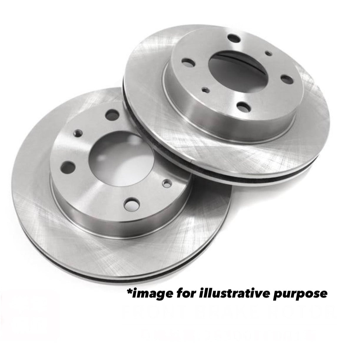 TT1/TT2 Subaru Sambar Truck – 1set Front Brake Disc Rotors (Left & Right) Compatible with 26300TC001 / 26300TC000 OEM Replacement