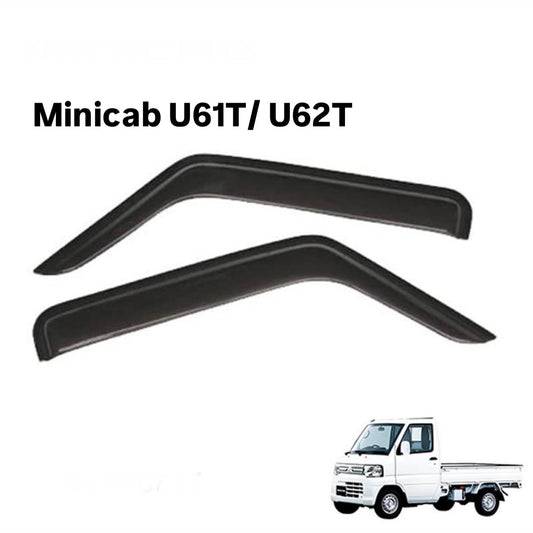 U61T/U62T Minicab Truck (2001~ Facelift) — Side Window Visor Set (2pcs / Driver & Passenger)