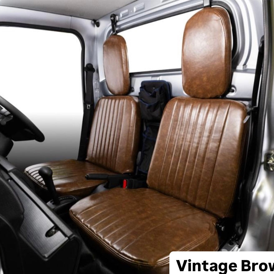 Hijet Truck S500 Series (Post-MC) – Retro Seat Cover / 1 Vehicle Set