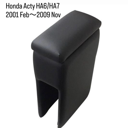 HA6/HA7 Armrest Console Box – Honda Acty Truck Black Leather Style Interior