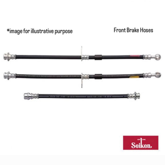KV4 Subaru Sambar – 2pcs Seiken Front Brake Hoses 300-61857 (EN07, Oct 1995 – Dec 1998)