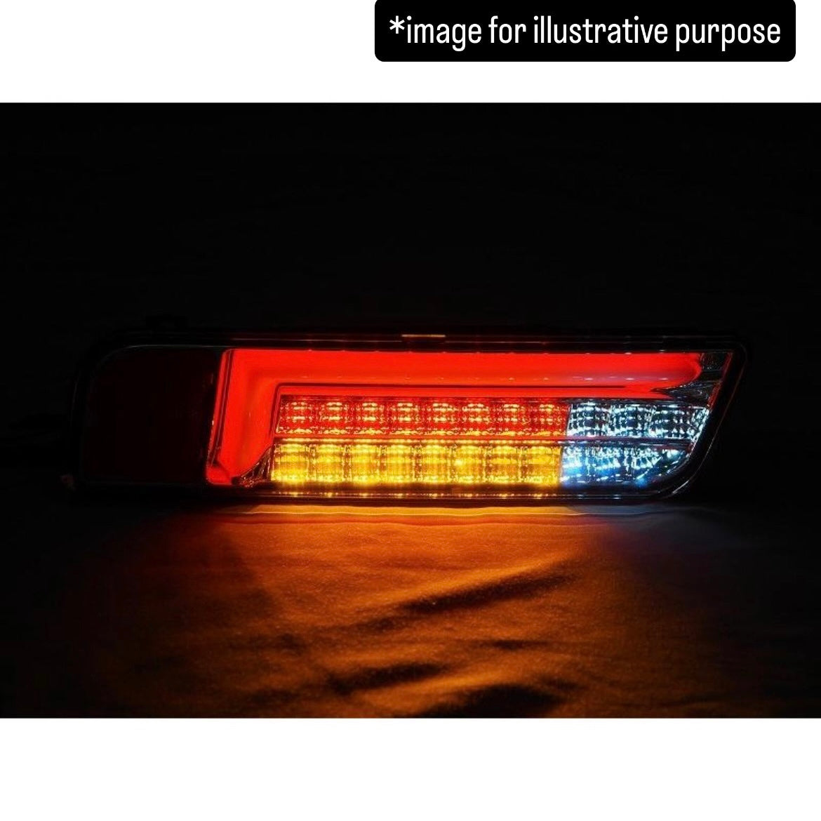 HA36S/HA36V Thunder LED Tail Light Set with Sequential Turn Signals (MBRO) for Suzuki Alto (Dec.2014 onward, 4 Colors Option)