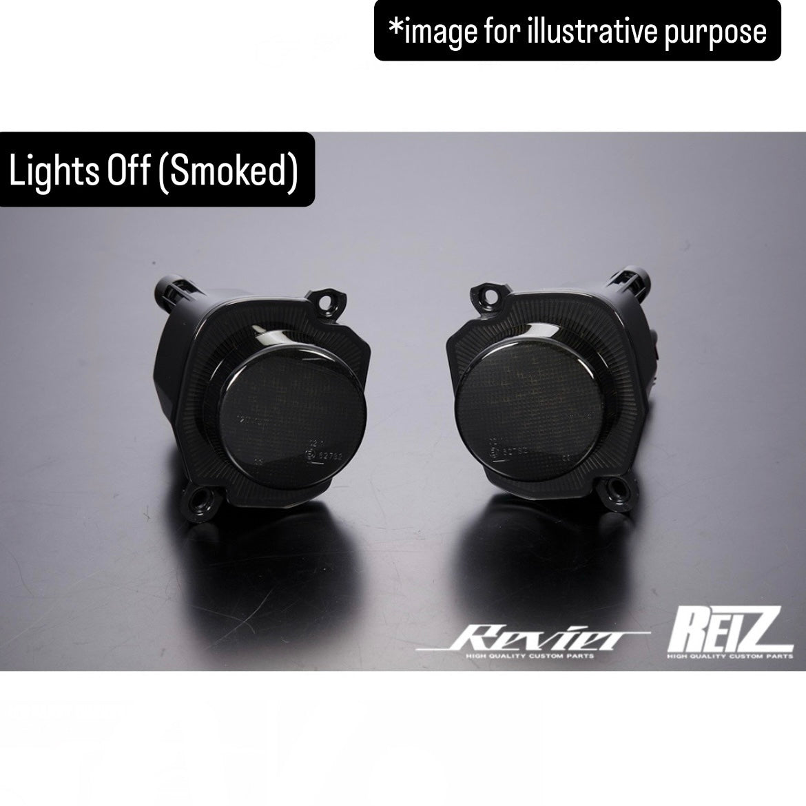 JB64W/JB74W/JC74W LED Front Turn Signal Light Left & Right Set Ver.2 for Suzuki Jimny / Spacia Gear / Flair Wagon Tough Style (2Types Options/Position Light & Switchable Sequential/Flash Mode)