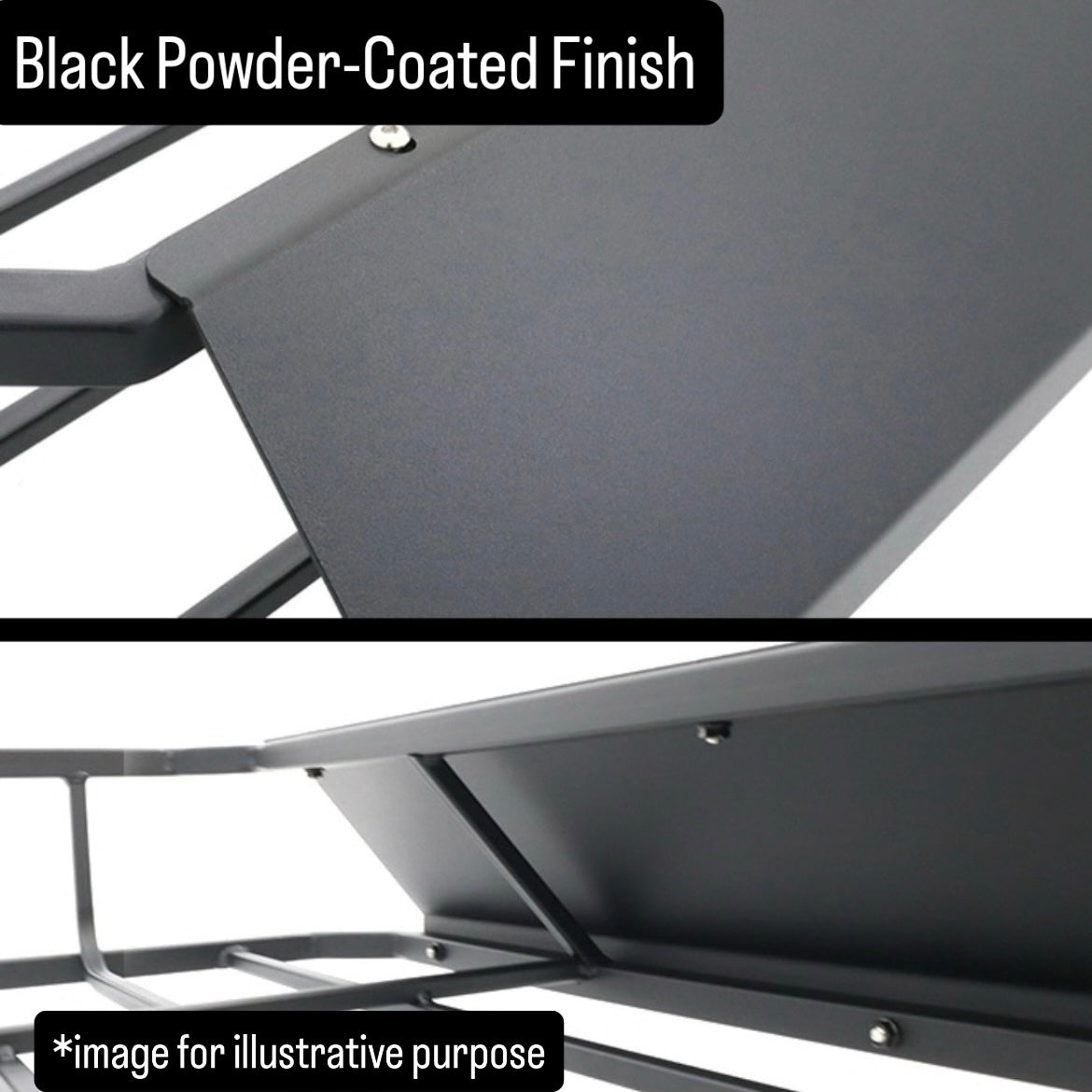 Universal Steel Roof Cargo Basket 990mm×1660mm×160mm – 68kg Load Capacity for Kei Cars, SUVs & Passenger Vehicles