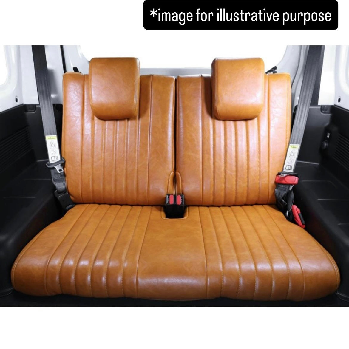 JB64W Retro Seat Cover Full Set for Suzuki Jimny (50/50 Split Rear Seat, 5 Colors)