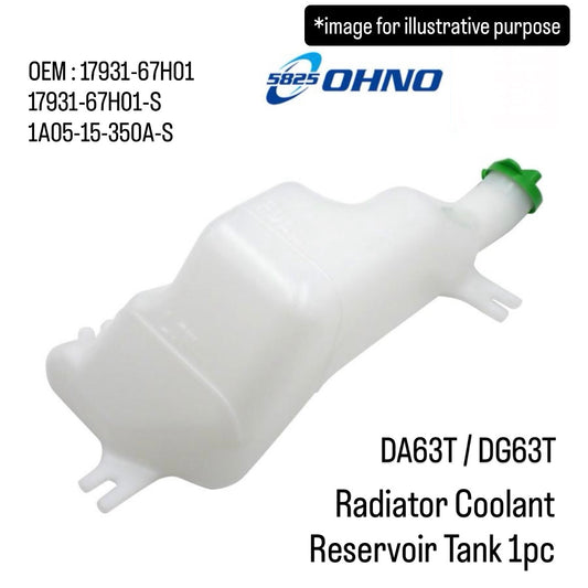 DA63T/DG63T Radiator Coolant Reservoir Tank (OHNO) for Suzuki Carry / Mazda Scrum (OEM:17931-67H01/17931-67H01-S/1A05-15-350A-S)