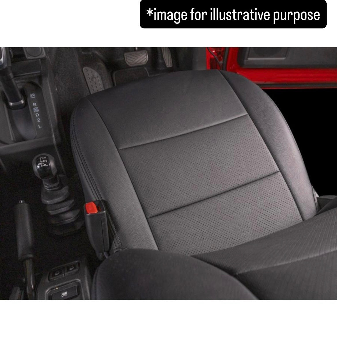 JB64W Dimple Seat Cover Full Set for Suzuki Jimny (50/50 Split Rear Seat, 2 Colors)