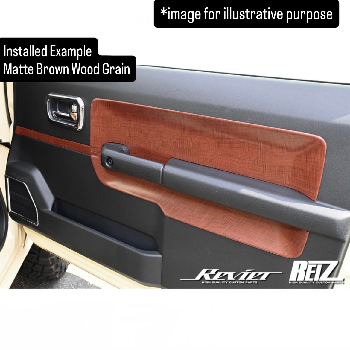 JB64W/JB74W Interior Door Trim Panel 6pc Set for Suzuki Jimny / Jimny Sierra (4Color Options)