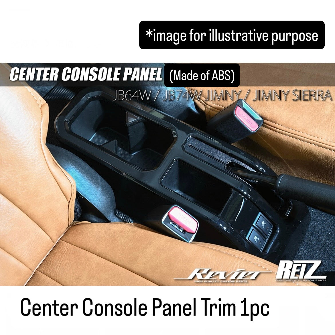 JB64W/JB74W Center Console Panel Trim for Suzuki Jimny / Jimny Sierra