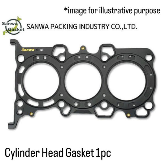 HA25S/HA25V/HE22S Cylinder Head Gasket (SANWA) for Suzuki Alto / Alto Lapin (OEM:11141-73G22)