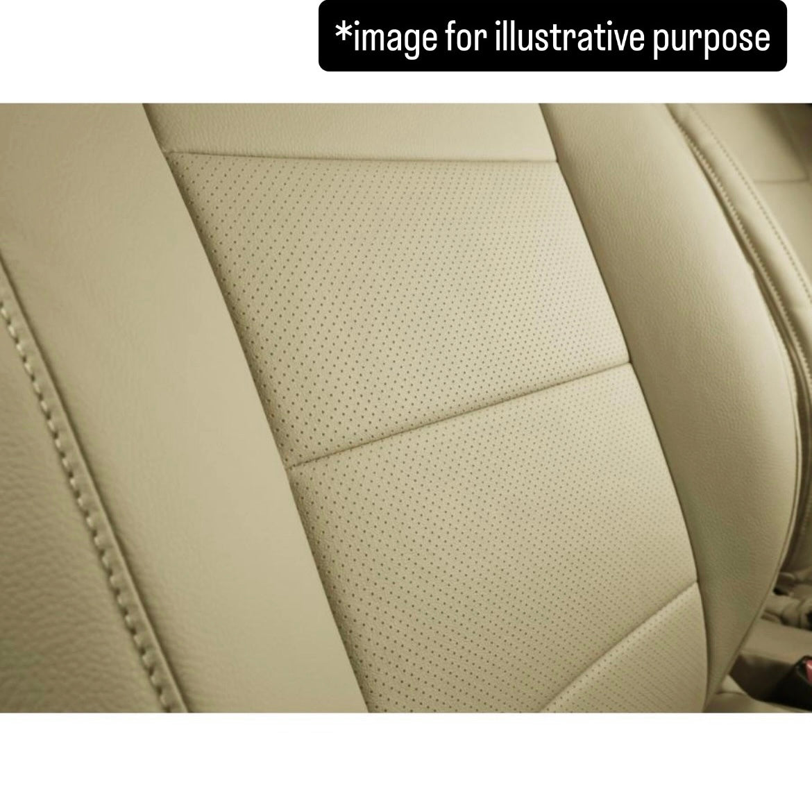 JB64W Dimple Seat Cover Full Set for Suzuki Jimny (50/50 Split Rear Seat, 2 Colors)