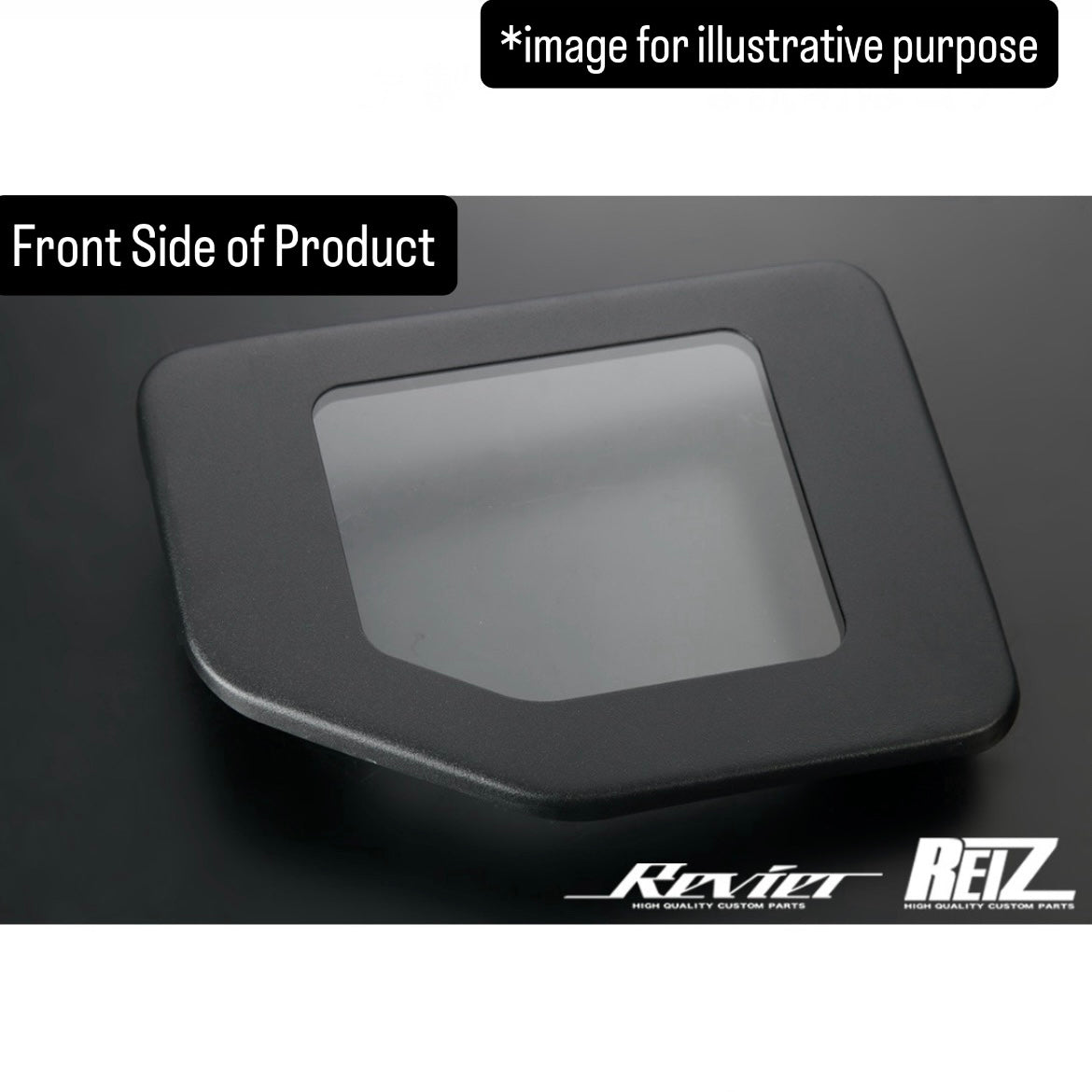 JB64W/JB74W Replacement Glass Fuel Filler Lid Ver.2 Textured Black Finish for Suzuki Jimny / Jimny Sierra