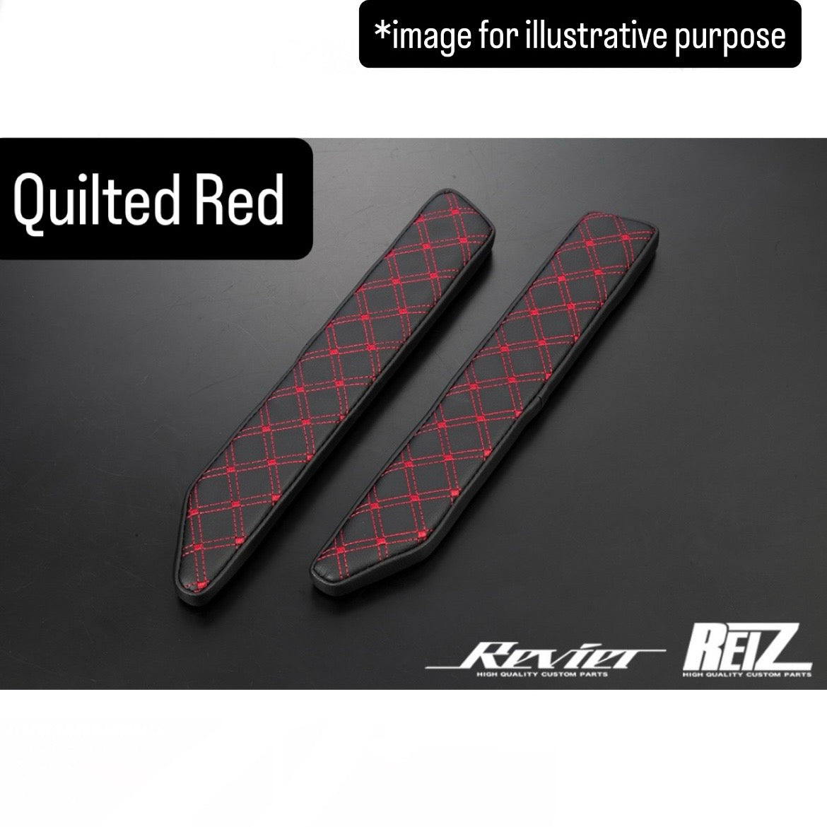 JB64W/JB74W Leather Door Armrest Left & Right Set for Suzuki Jimny / Jimny Sierra (3Colors, Standard & Quilted)