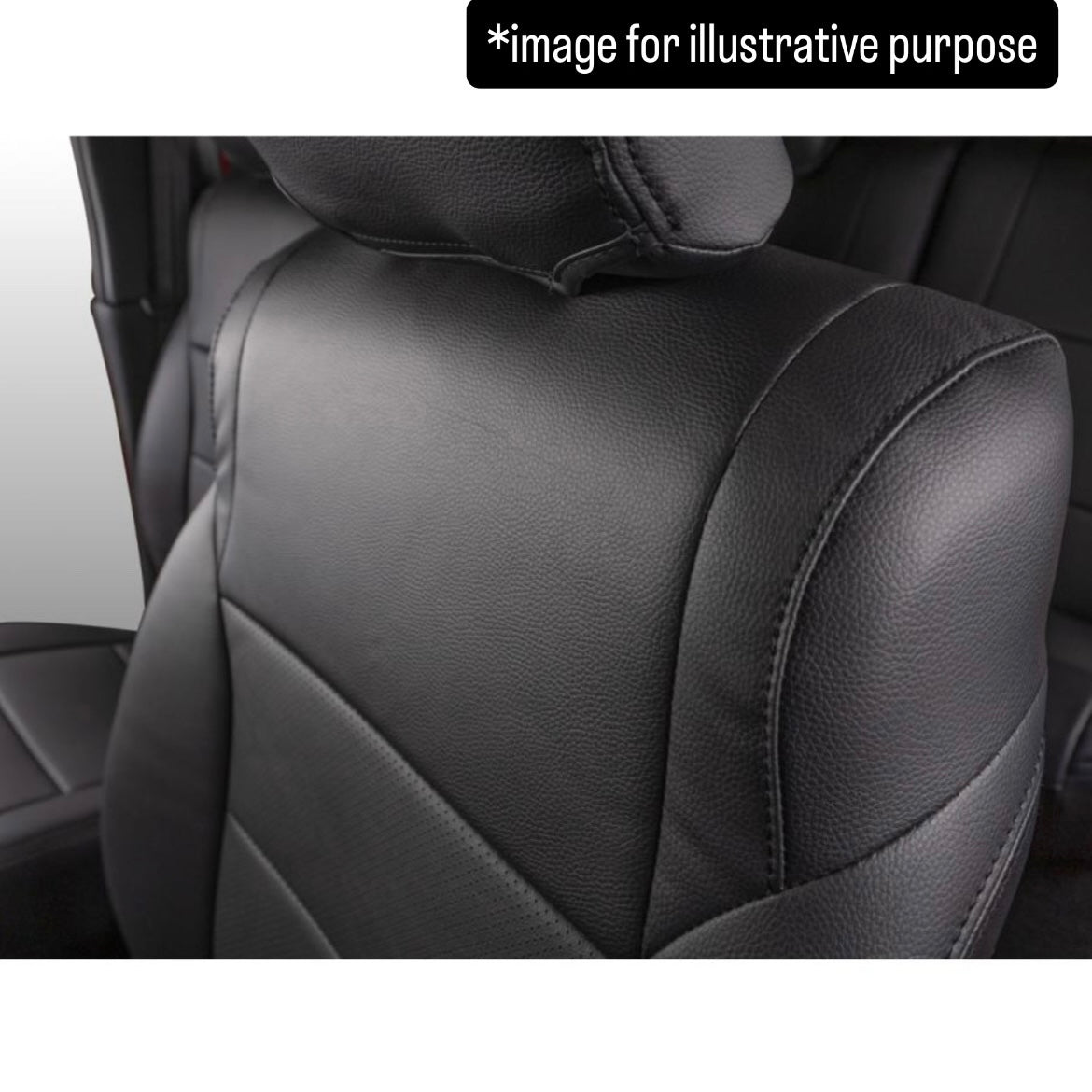 JB64W Dimple Seat Cover Full Set for Suzuki Jimny (50/50 Split Rear Seat, 2 Colors)