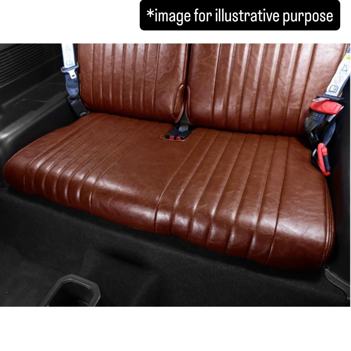 JB64W Retro Seat Cover Full Set for Suzuki Jimny (50/50 Split Rear Seat, 5 Colors)