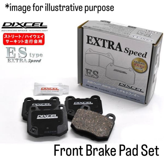 EA11R/EA21R Front Brake Pad Set (DIXCEL/ES-Type/Extra Speed) for Suzuki Cappuccino (October.1991~)