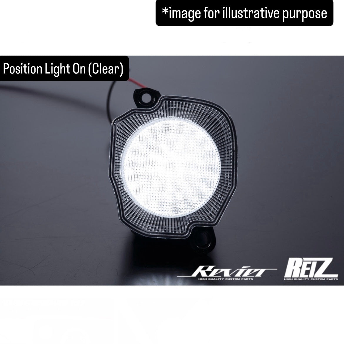 JB64W/JB74W/JC74W LED Front Turn Signal Light Left & Right Set Ver.2 for Suzuki Jimny / Spacia Gear / Flair Wagon Tough Style (2Types Options/Position Light & Switchable Sequential/Flash Mode)