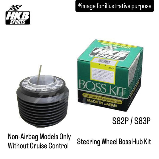 S82P/S83P (Non-Airbag Models Only/Without Cruise Control) Steering Wheel Boss Hub Kit (HKB) for Daihatsu Hijet