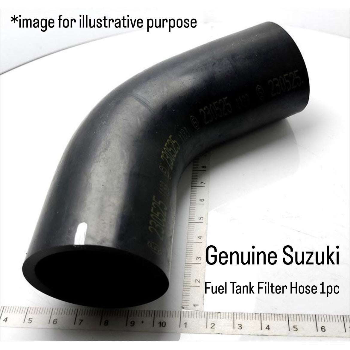 Suzuki Cappuccino - Fuel Tank Filler Hose (Suzuki Genuine Part OEM:89241-80F00)