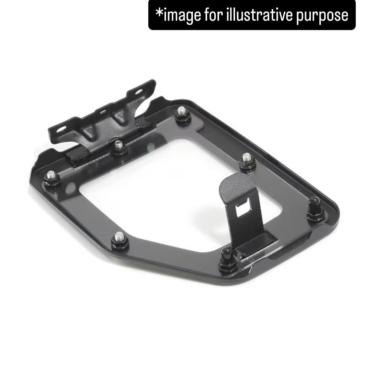 JB64W/JB74W Clear Fuel Filler Door Lid Cover for Suzuki Jimny / Jimny Sierra (Replacement Type / Black / with Bolts / Compatible with all model years of the JB64W & JB74W series)