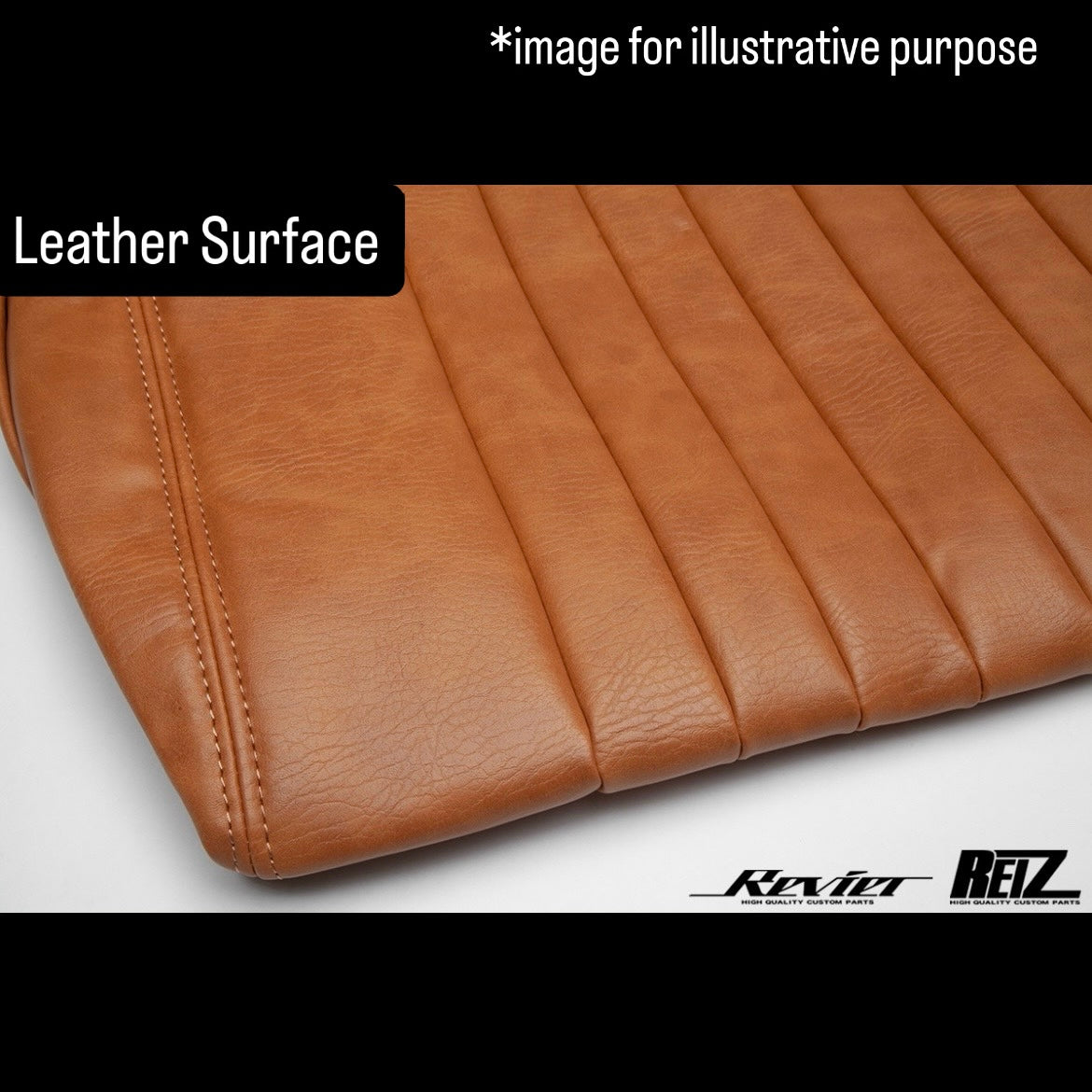 JB64W/JB74W Classic Camel Leather Seat Cover Set for Suzuki Jimny / Jimny Sierra
