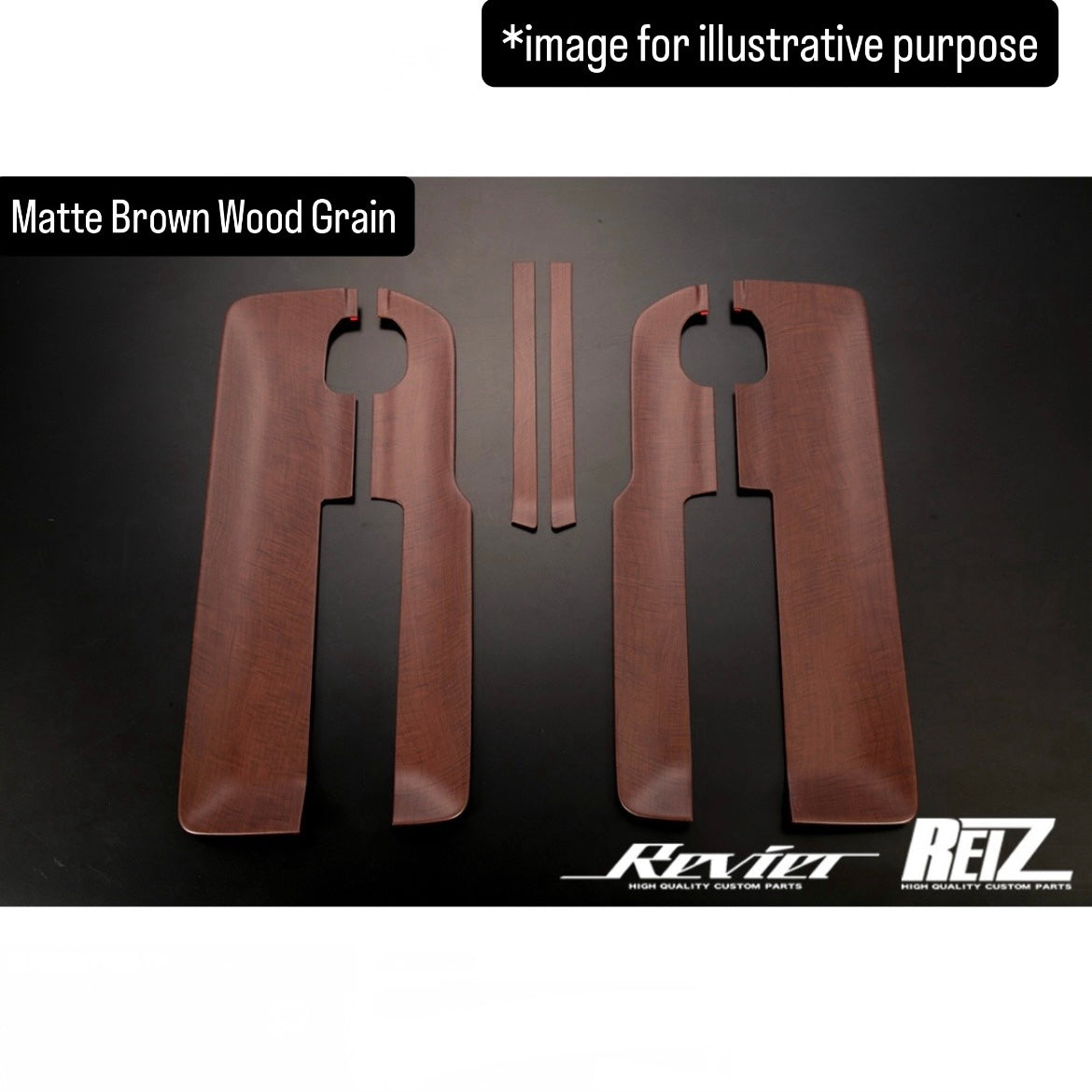 JB64W/JB74W Interior Door Trim Panel 6pc Set for Suzuki Jimny / Jimny Sierra (4Color Options)
