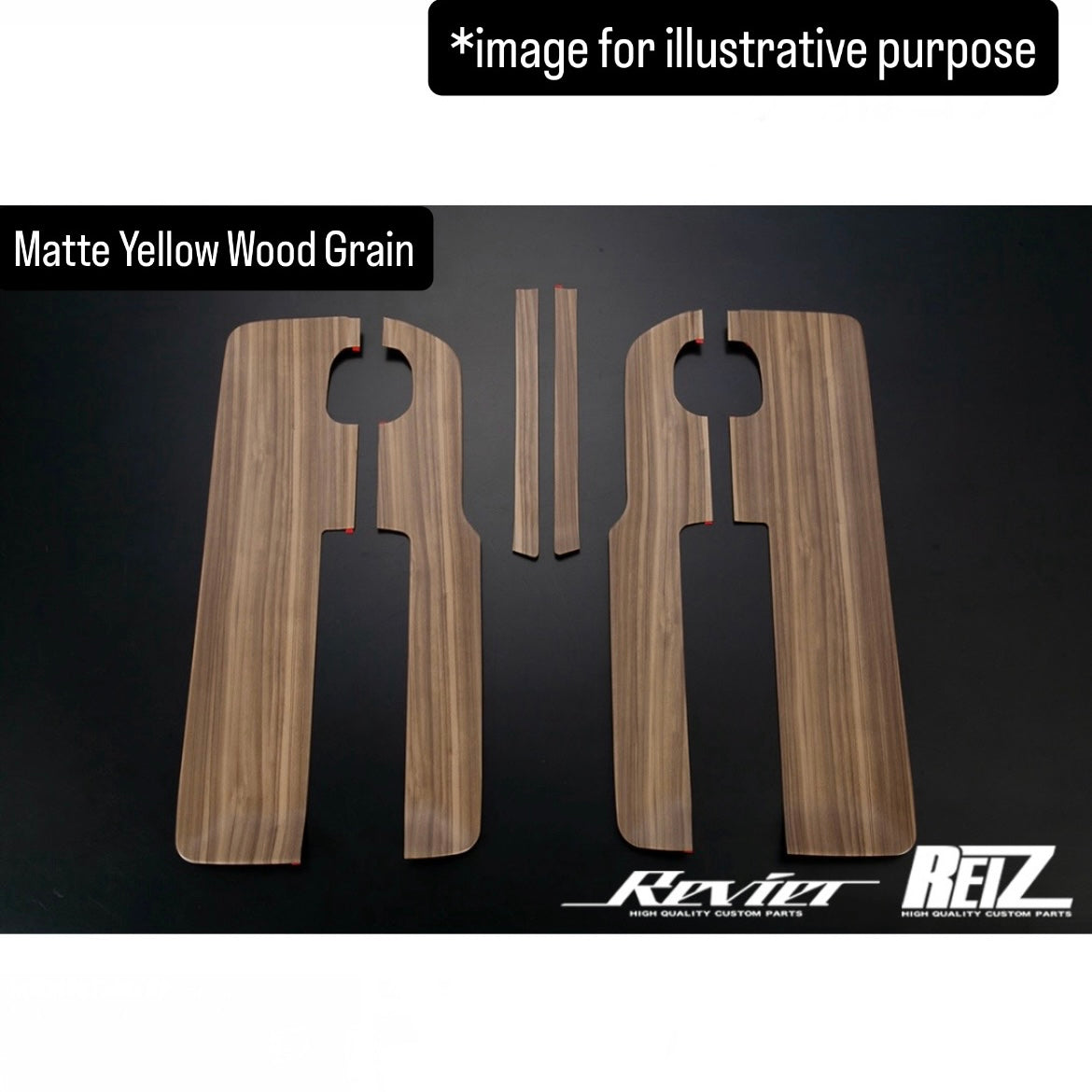JB64W/JB74W Interior Door Trim Panel 6pc Set for Suzuki Jimny / Jimny Sierra (4Color Options)