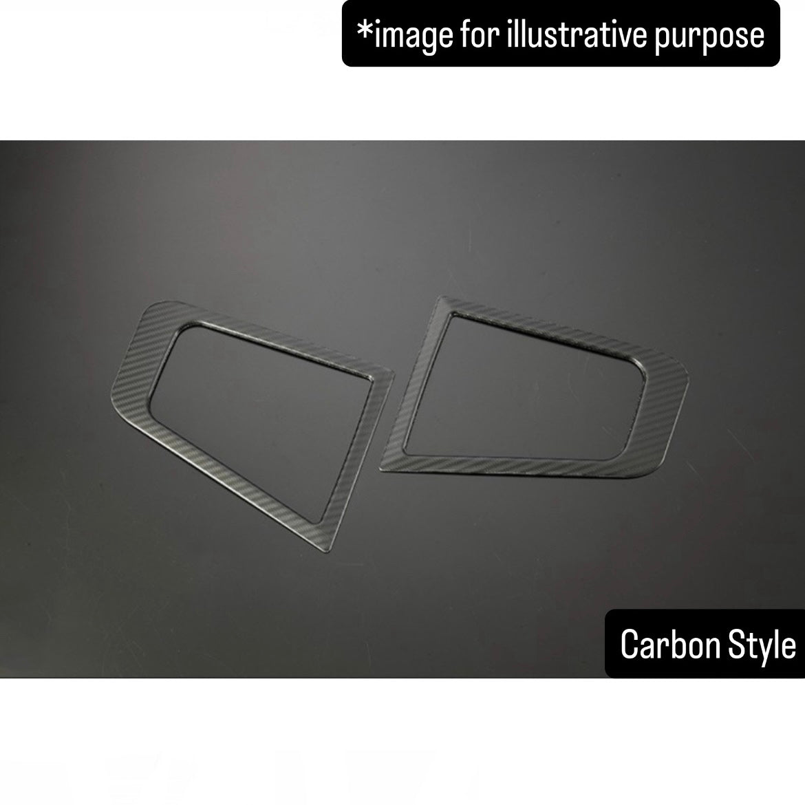 JB64W – Up to 4th Model Stainless Steel Fog Light Bezel Left & Right Set for Suzuki Jimny (2color Options)