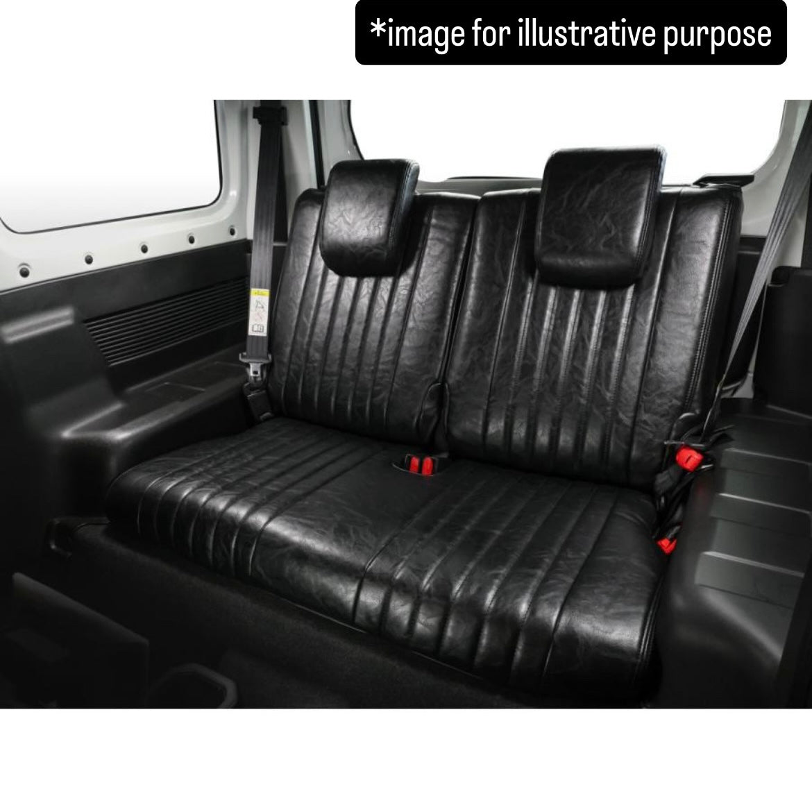JB64W Retro Seat Cover Full Set for Suzuki Jimny (50/50 Split Rear Seat, 5 Colors)
