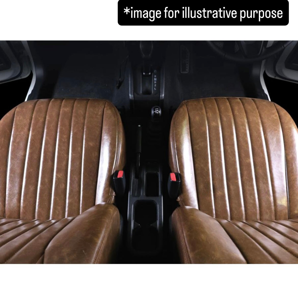 JB64W Retro Seat Cover Full Set for Suzuki Jimny (50/50 Split Rear Seat, 5 Colors)