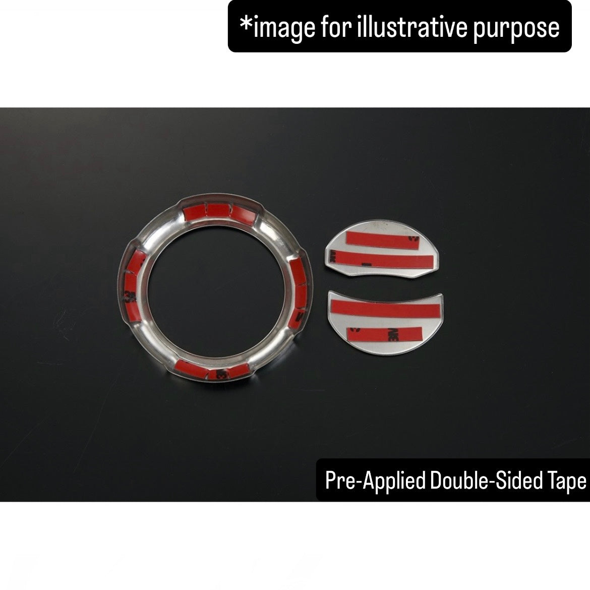 JB64W/JB74W/JC74W Stainless Steel A/C Vent Ring & Air Duct Panel 6pc Set for Suzuki Jimny / Jimny Nomade