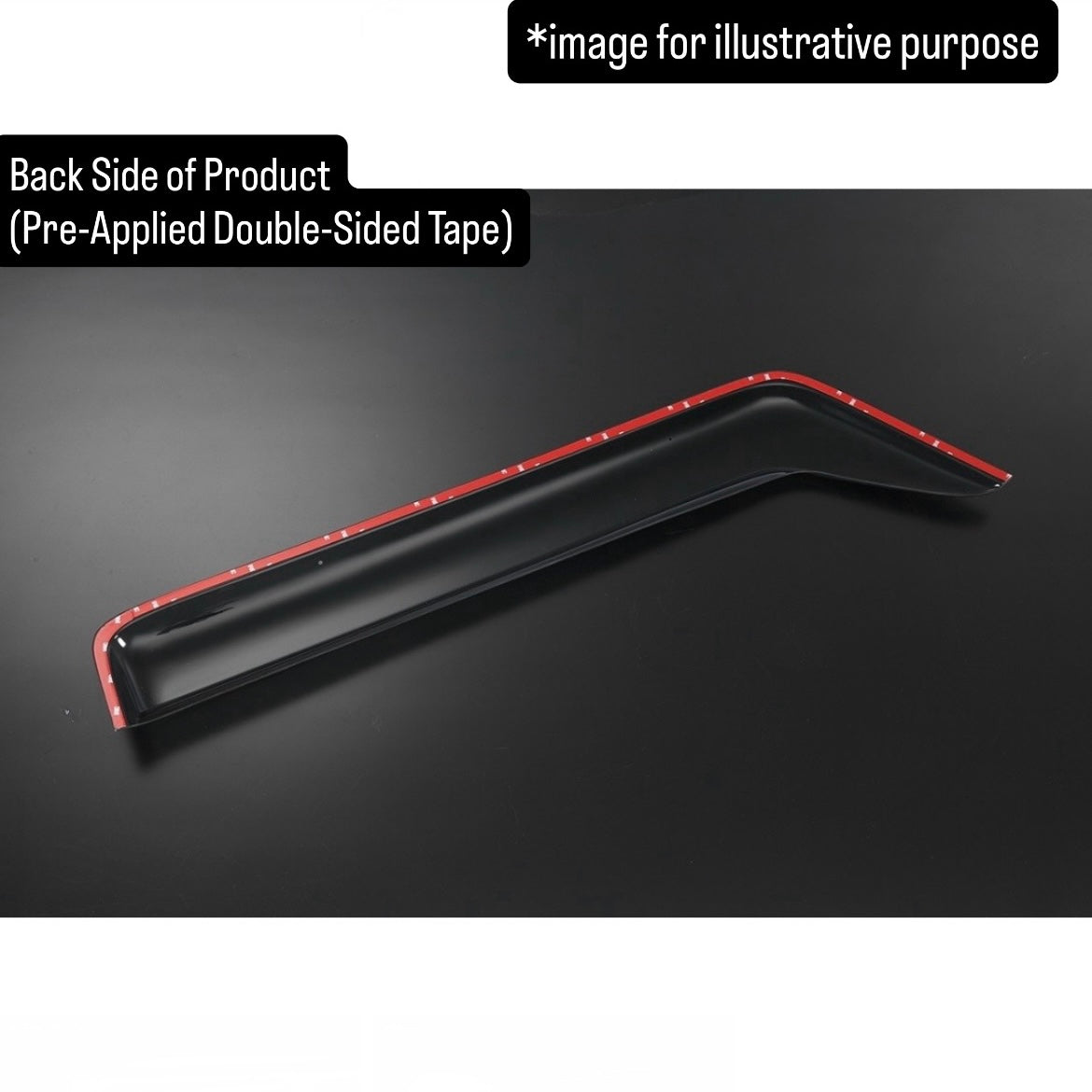 JB64W/JB74W Wide Side Window Visor Left & Right Set for Suzuki Jimny / Jimny Sierra