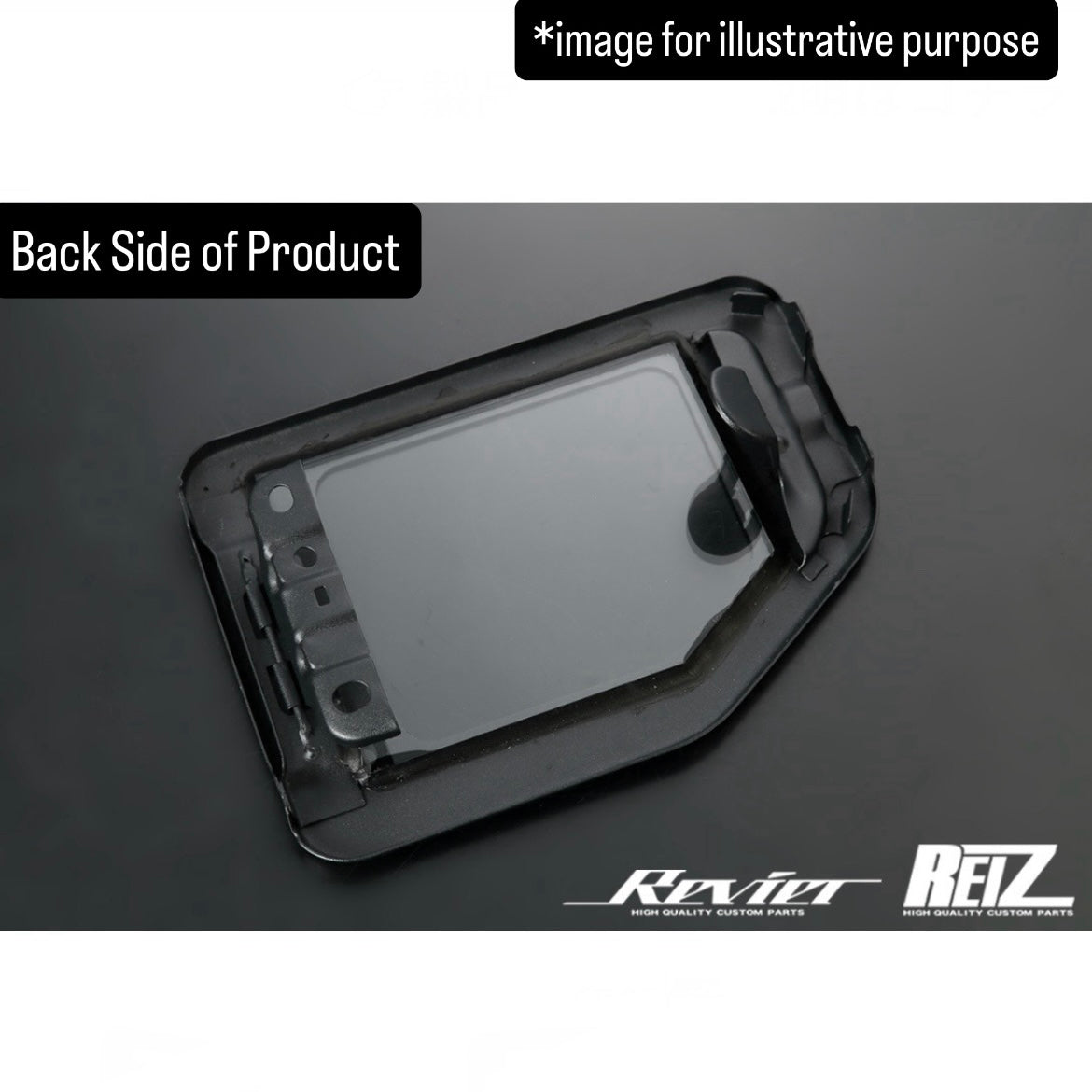 JB64W/JB74W Replacement Glass Fuel Filler Lid Ver.2 Textured Black Finish for Suzuki Jimny / Jimny Sierra
