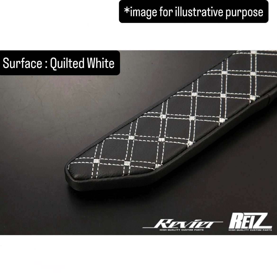 JB64W/JB74W Leather Door Armrest Left & Right Set for Suzuki Jimny / Jimny Sierra (3Colors, Standard & Quilted)