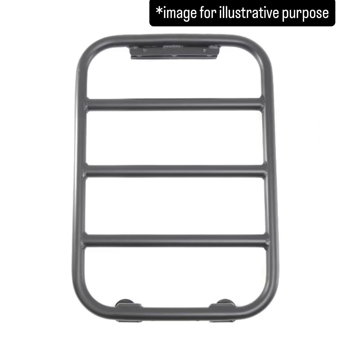 JB64W/JB74W/JC74W Aluminum Side Ladder for Suzuki Jimny / Jimny Sierra / Jimny Nomade (Lightweight Off-Road Style / Black / Model Year:July.2018 onward)