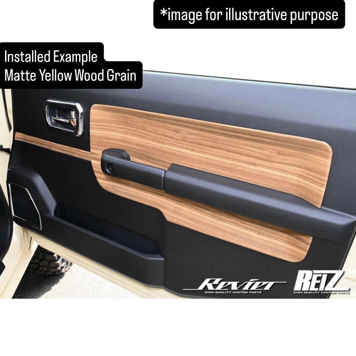 JB64W/JB74W Interior Door Trim Panel 6pc Set for Suzuki Jimny / Jimny Sierra (4Color Options)