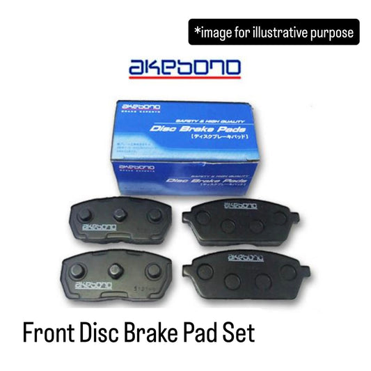 DC51T/DD51T (Engine:F6A) Front Disc Brake Pad Set (Akebono) for Suzuki Carry (OEM:55200-50FA0)