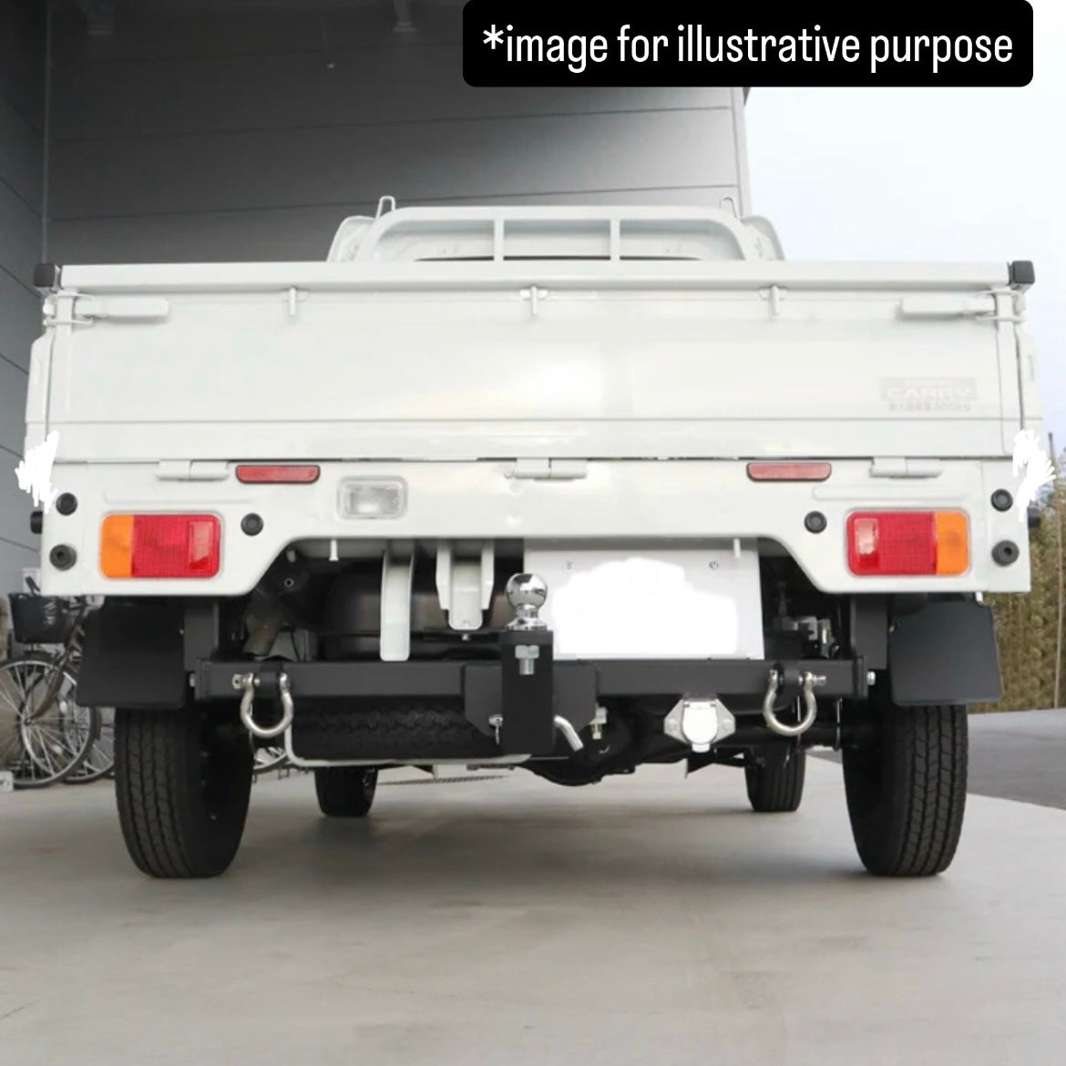 DA16T/DA63T/DA65T Suzuki Carry Super Carry Class A 500kg Trailer Hitch Tow Bar with Shackle & Ball Mount