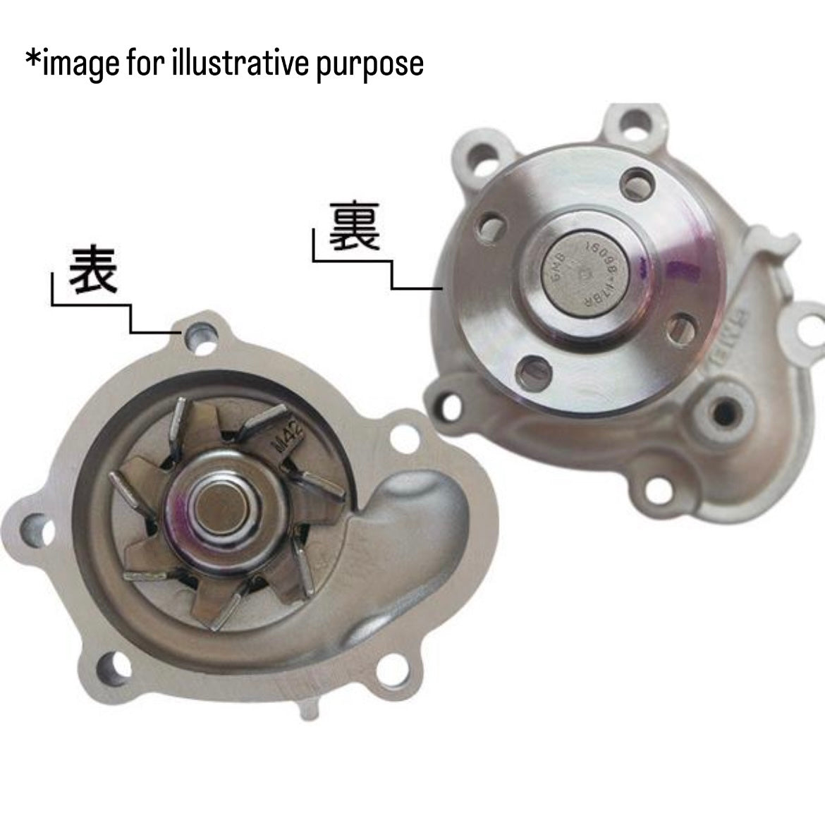 U61V/U62V (Engine:3G83/SOHC/NA) Timing Belt 3pc Kit (Mitsuboshi/GMB) for Mitsubishi Minicab Van