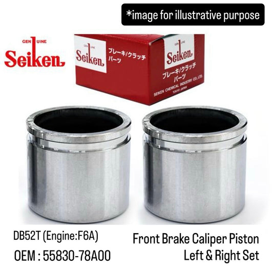 DB52T (Engine:F6A) Front Brake Caliper Piston Left & Right Set (Seiken) for Suzuki Carry (OEM:55830-78A00)