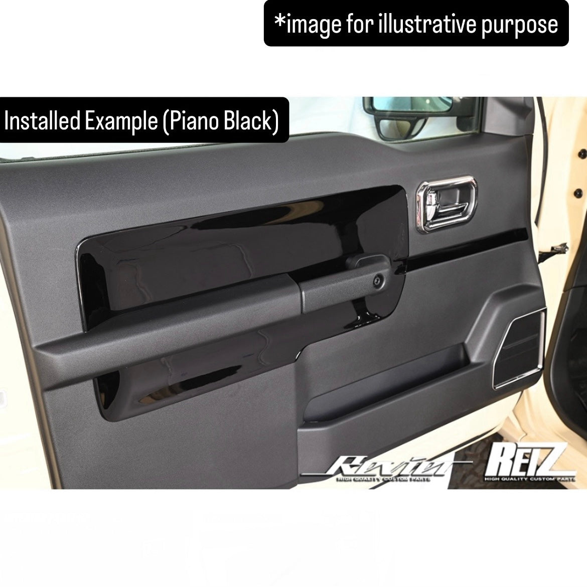 JB64W/JB74W Interior Door Trim Panel 6pc Set for Suzuki Jimny / Jimny Sierra (4Color Options)